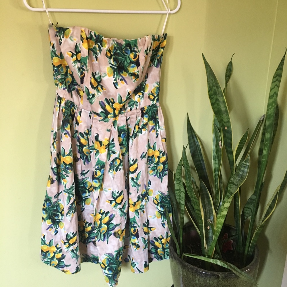 🍋 Strapless dress 🍋